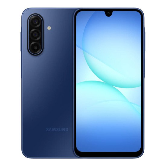 Samsung Galaxy A17 5G 17 cm (6.7") Double SIM hybride Android 15 USB Type-C 128 Go 5000 mAh Bleu Samsung Galaxy A17 5G 17 cm (6.7") Double SIM hybride Android 15 USB Type-C 128 Go 5000 mAh Bleu