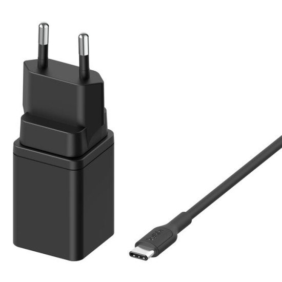 Belkin BoostCharge Pro Écouteurs, Smartphone, Smartwatch Noir Secteur, USB Recharge sans fil Charge rapide Intérieure Belkin BoostCharge Pro Écouteurs, Smartphone, Smartwatch Noir Secteur, USB Recharge sans fil Charge rapide Intérieure