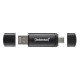Intenso 3544491 lecteur USB flash 128 Go USB Type-A / USB Type-C 3.2 Gen 1 (3.1 Gen 1) Noir