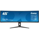 iiyama G-MASTER 45"LCD Curved Bus. UWQHD écran PC 114,3 cm (45") 5120 x 1440 pixels Dual QHD LED Noir iiyama G-MASTER 45"LCD Curved Bus. UWQHD écran PC 114,3 cm (45") 5120 x 1440 pixels Dual QHD LED Noir
