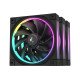 DeepCool FL12-3 in 1 Boitier PC Ventilateur 12 cm Noir 3 pièce(s) DeepCool FL12-3 in 1 Boitier PC Ventilateur 12 cm Noir 3 pièce(s)