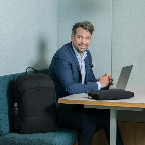 DICOTA Eco Backpack BASE 35,8 cm (14.1") Sac à dos Noir