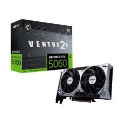 MSI GeForce RTX 5060 8G VENTUS 2X OC NVIDIA 8 Go GDDR7 MSI GeForce RTX 5060 8G VENTUS 2X OC NVIDIA 8 Go GDDR7