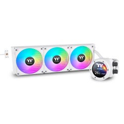 Thermaltake TH360 V2 Ultra EX ARGB Processeur Refroidisseur de liquide tout-en-un 12 cm Blanc 1 pièce(s)