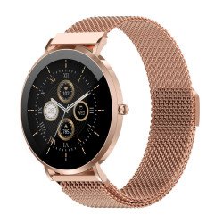 Denver SWC-394RG 3,35 cm (1.32") AMOLED 43 mm Analogique 466 x 466 pixels Or rose
