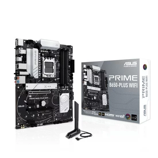 ASUS PRIME B650-PLUS WIFI AMD B650 Emplacement AM5 ATX ASUS PRIME B650-PLUS WIFI AMD B650 Emplacement AM5 ATX