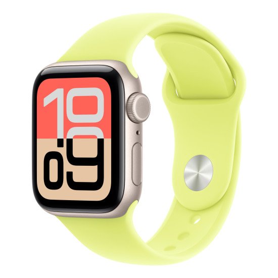 Apple MFFT4ZM/A accessoire intelligent à porter sur soi Bande Jaune Fluoroélastomère Apple MFFT4ZM/A accessoire intelligent à porter sur soi Bande Jaune Fluoroélastomère