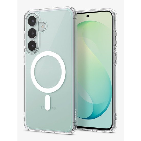 Spigen Ultra Hybrid (Mag Fit) coque de protection pour téléphones portables 17 cm (6.7") Housse Transparent, Blanc