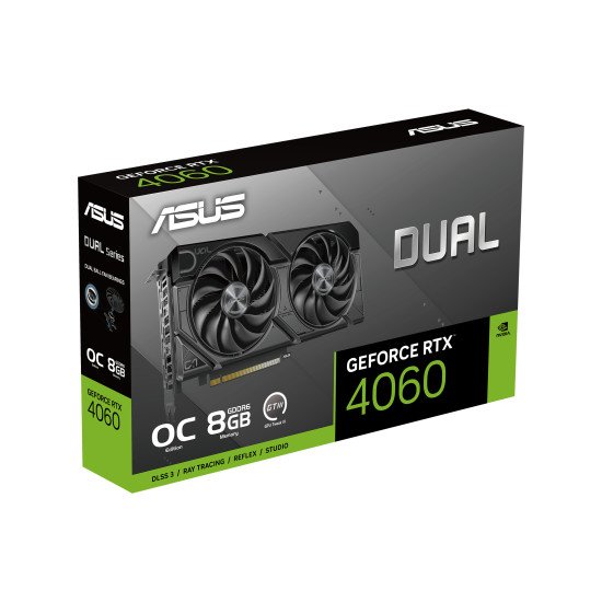 ASUS Dual -RTX4060-O8G-EVO NVIDIA GeForce RTX 4060 8 Go GDDR6