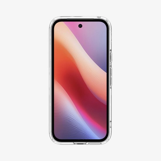 Spigen Ultra Hybrid Metal Ring (MagFit) coque de protection pour téléphones portables 16 cm (6.3") Housse Transparent, Blanc Spigen Ultra Hybrid Metal Ring (MagFit) coque de protection pour téléphones portables 16 cm (6.3") Housse Transparent, Blanc