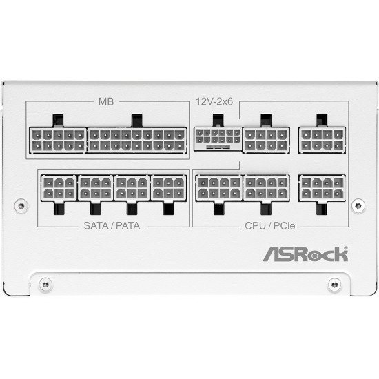 Asrock SL-850GW Steel Legend unité d'alimentation d'énergie 850 W 20+4 pin ATX ATX Blanc