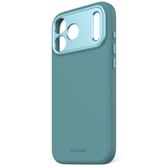 Decoded Silicone Backcover Apple iPhone 17 Pro Max Retro Blue coque de protection pour téléphones portables 17,5 cm (6.9") Housse Bleu
