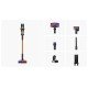 Dyson V16 Piston Animal Aspirateur-balai 2 en 1 Batterie Sec HEPA Sans sac 1,3 L 900 W Noir, Cuivre