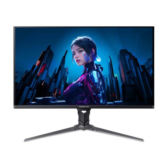 Acer Predator X32 X5 X32X5bmiiphuzx écran PC 80 cm (31.5") 3840 x 2160 pixels 4K Ultra HD QD-OLED Écran tactile Noir