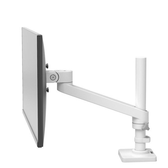 Ergotron NX Series NX MONITOR ARM WHITE 86,4 cm (34") Noir, Blanc Bureau