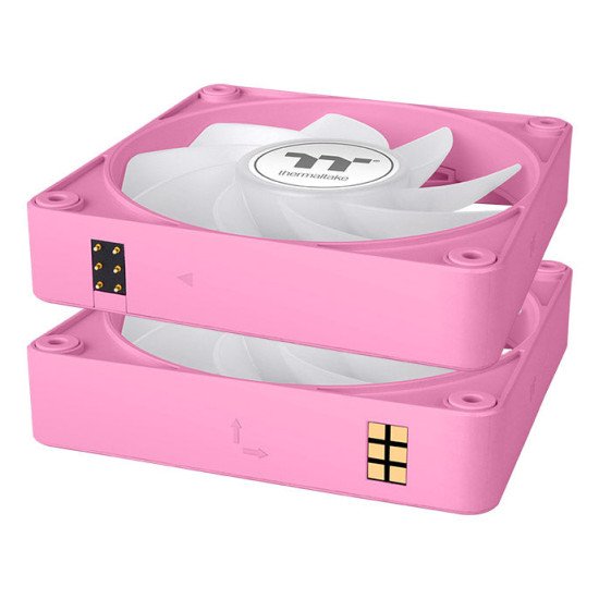 Thermaltake CT140 EX Reverse ARGB Sync PC Boitier PC Ventilateur 14 cm Rose 3 pièce(s)
