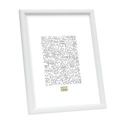 Deknudt S236K1 Cadre pour une seule photo Blanc