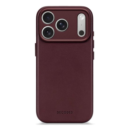 Decoded D26IPO17PBC1DY coque de protection pour téléphones portables 16 cm (6.3") Housse Bourgogne