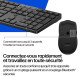 HP Ensemble clavier et souris hybride multi-appareils 490C