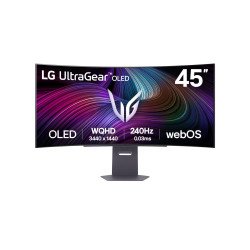 LG 45GX90SA-B écran PC 114,3 cm (45") 3440 x 1440 pixels Wide Quad HD OLED Noir LG 45GX90SA-B écran PC 114,3 cm (45") 3440 x 1440 pixels Wide Quad HD OLED Noir