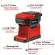 Einhell TE-CF 18 Li-Solo Semi-automatique 0,24 L Einhell TE-CF 18 Li-Solo Semi-automatique 0,24 L