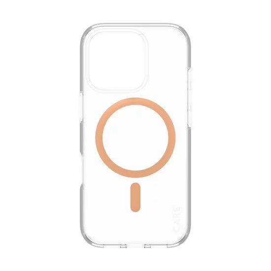 PanzerGlass CARE by PG Peachy MagS iPhone16 6.3 Pro coque de protection pour téléphones portables Housse Transparent PanzerGlass CARE by PG Peachy MagS iPhone16 6.3 Pro coque de protection pour téléphones portables Housse Transparent