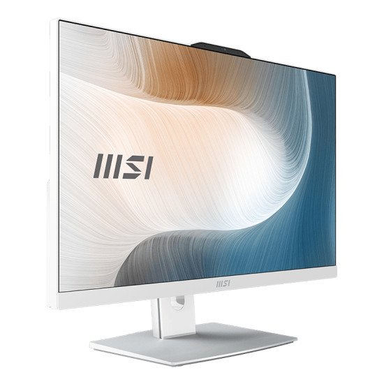 MSI Modern AM242TP 1M-1208DE PC tout en un/station de travail Intel Core 3 100U 60,5 cm (23.8") 1920 x 1080 pixels PC All-in-One 16 Go DDR5-SDRAM 256 Go SSD Windows 11 Pro Wi-Fi 6E (802.11ax) Blanc MSI Modern AM242TP 1M-1208DE PC tout en un/station de travail Intel Core 3 100U 60,5 cm (23.8") 1920 x 1080 pixels PC All-in-One 16 Go DDR5-SDRAM 256 Go SSD Windows 11 Pro Wi-Fi 6E (802.11ax) Blanc