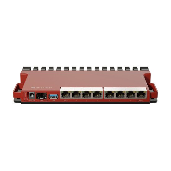 Mikrotik L009UiGS-RM Routeur connecté 2.5 Gigabit Ethernet, Gigabit Ethernet Rouge