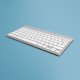 R-Go Tools Compact Break RGOCOUSWDWH clavier USB QWERTY Anglais Blanc
