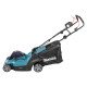 Makita LM003GZ tondeuse à gazon Tondeuse à gazon poussée Batterie Noir, Bleu