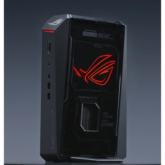 ASUS ROG NUC RNUC15JNK9X28AA2 Intel Core Ultra 9 32 Go DDR5-SDRAM 2 To SSD NVIDIA GeForce RTX 5080 Windows 11 Home USFF Mini PC Noir ASUS ROG NUC RNUC15JNK9X28AA2 Intel Core Ultra 9 32 Go DDR5-SDRAM 2 To SSD NVIDIA GeForce RTX 5080 Windows 11 Home USFF Mini PC Noir