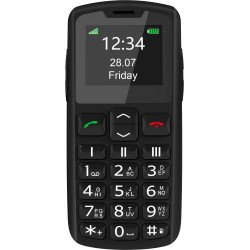 Beafon SL230 4,57 cm (1.8") 90 g Noir Téléphone numérique