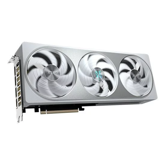 GIGABYTE GeForce RTX 5070 AERO OC 12G Carte Graphique - 12 Go GDDR7, 192 bits, PCI-E 5.0, 2625 MHz Core Clock, 3 x DP 2.1a, 1 x HDMI 2.1b, NVIDIA DLSS 4, GV-N5070AERO OC-12GD
