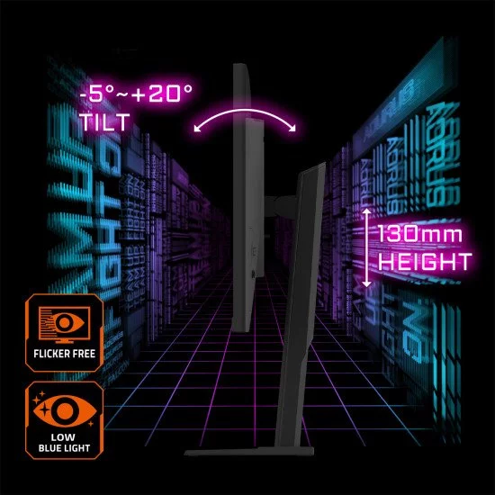 GIGABYTE M27UA 27" Moniteur de jeu UHD - 3840 x 2160, 160Hz, 1ms, 400 cd/m², FreeSync Premium, HDR prêt, HDMI 2.1, DisplayPort 1.4 GIGABYTE M27UA 27" Moniteur de jeu UHD - 3840 x 2160, 160Hz, 1ms, 400 cd/m², FreeSync Premium, HDR prêt, HDMI 2.1, DisplayPort 1.4