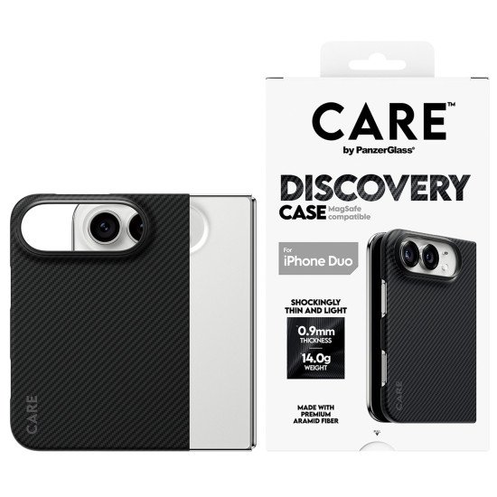 PanzerGlass CR83510 coque de protection pour téléphones portables 19,3 cm (7.6") Housse Noir, Gris