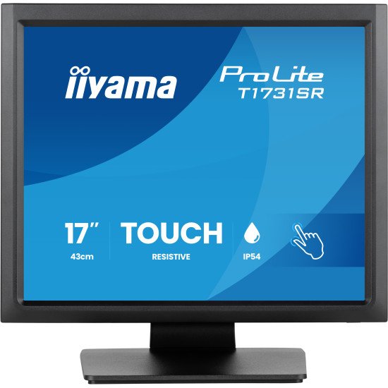 iiyama ProLite T1731SR-B2S écran PC 43,2 cm (17") 1280 x 1024 pixels Écran tactile