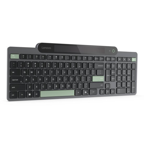 Lenovo 4Y41R69515 clavier maison/bureau Bluetooth Belge, Français Noir, Vert
