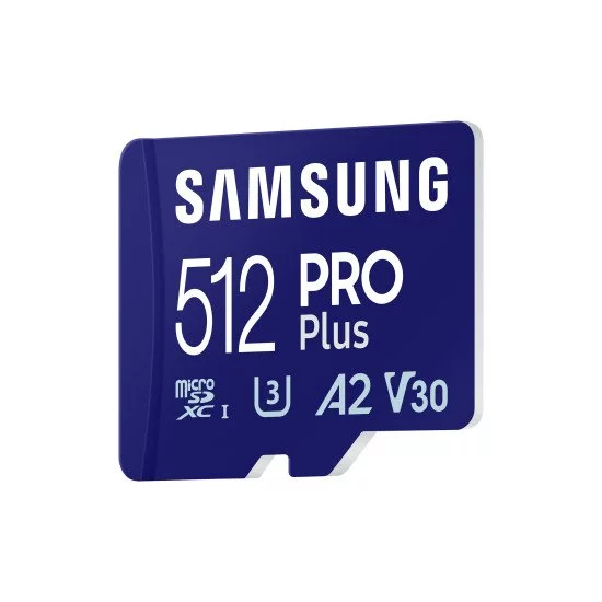 Samsung MB-MD512SA/EU mémoire flash 512 Go MicroSDXC UHS-I Classe 10 Samsung MB-MD512SA/EU mémoire flash 512 Go MicroSDXC UHS-I Classe 10