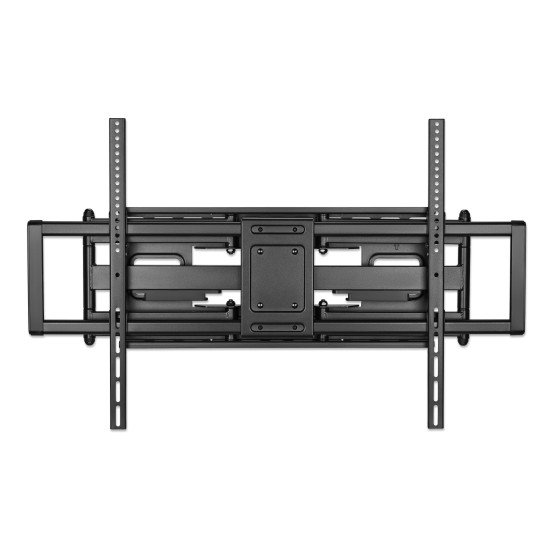 Manhattan Support mural pour TV/moniteurs (Bras articulé), écrans 37" à 120", Compatibilité VESA : de 200x200 à 900x600 mm (vérifiez les dimensions des quatre trous de fixation à l'arrière), charge max. 120 kg, noir