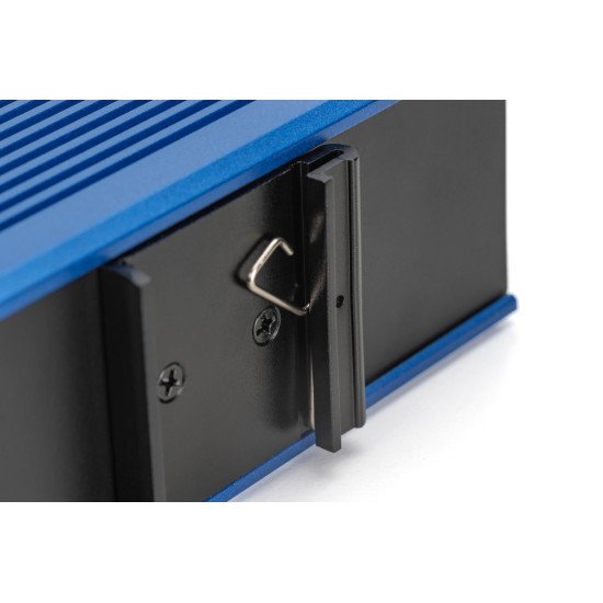 Digitus Commutateur industriel 8 + 2 ports Gigabit Ethernet PoE