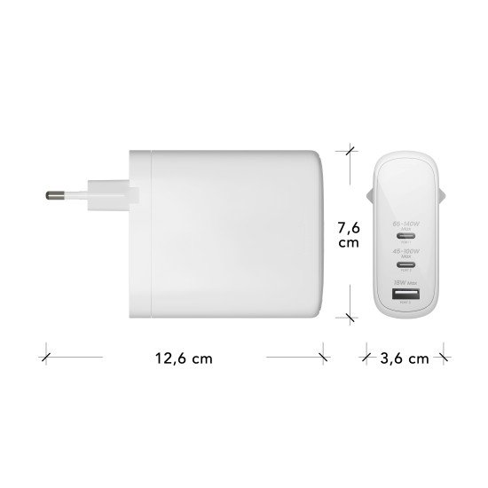 dbramante1928 CI140EUWH7101 chargeur d'appareils mobiles Universel Blanc Secteur Intérieure