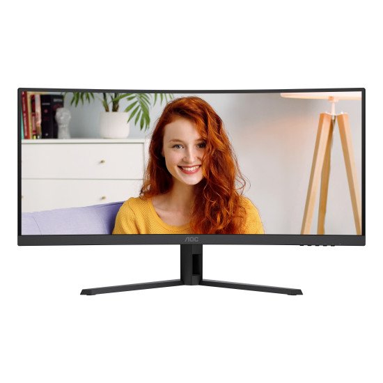 AOC B3 CU34B3E écran PC 86,4 cm (34") 3440 x 1440 pixels Wide Quad HD LED Noir
