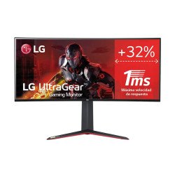 LG 34GN850P-B écran PC 86,4 cm (34") 3440 x 1440 pixels Wide Quad HD LED Noir LG 34GN850P-B écran PC 86,4 cm (34") 3440 x 1440 pixels Wide Quad HD LED Noir