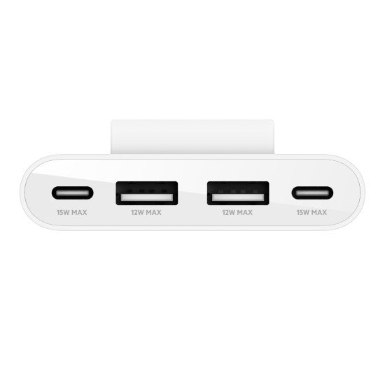 Belkin BUZ001bt2MWHB7 USB Type-C Blanc