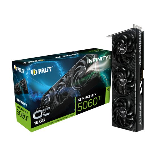 Palit GeForce RTX 5060 Ti Infinity 3 OC NVIDIA 16 Go GDDR7