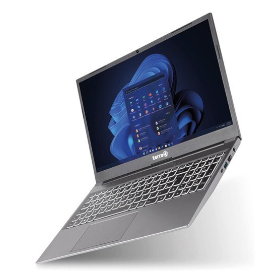 TERRA 1517R Intel® Core™ i3 i3-1315U Ordinateur portable 39,6 cm (15.6") Full HD 8 Go DDR4-SDRAM 500 Go SSD Wi-Fi 6 (802.11ax) Windows 11 Pro Néerlandais, Anglais américain Gris