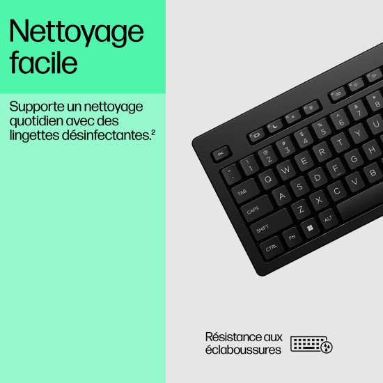 HP Clavier filaire USB 125 G2