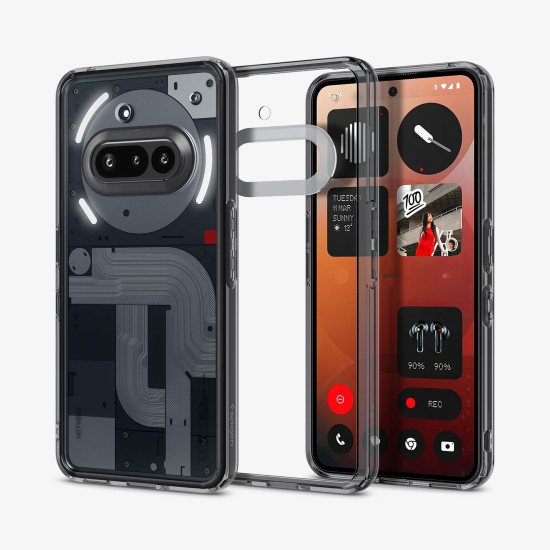 Spigen Ultra Hybrid coque de protection pour téléphones portables 17,2 cm (6.77") Housse Gris, Transparent Spigen Ultra Hybrid coque de protection pour téléphones portables 17,2 cm (6.77") Housse Gris, Transparent