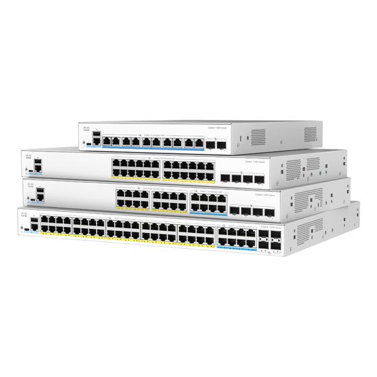 Cisco Catalyst C1300X-48T-4X commutateur réseau Géré L3 10G Ethernet (100/1000/10000) Gris