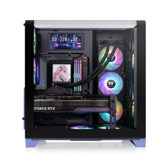 Thermaltake CA-11F-00MNWN-00 unité centrale Midi Tower Bleu Thermaltake CA-11F-00MNWN-00 unité centrale Midi Tower Bleu